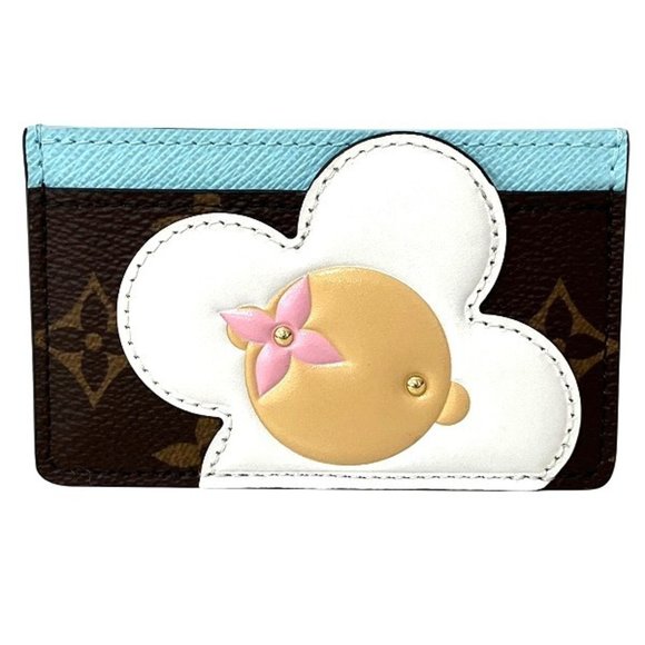 LOUIS VUITTON Brown Monogram Card Holder - Picture 1 of 9